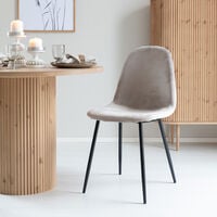 Taimi-Furia 4-hengen pyöreä ruokailuryhmä hiekka/beige
